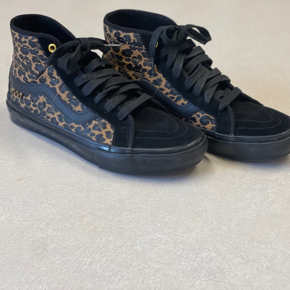 VANS Sk8 Hi Deco Cher Strauberry Cheetah
